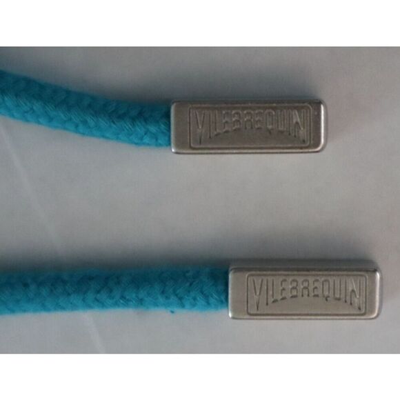 Vilebrequin BAIE9U01 Men's Sz XS Blue Linen Cargo Pockets Bermuda Shorts - Picture 11 of 14